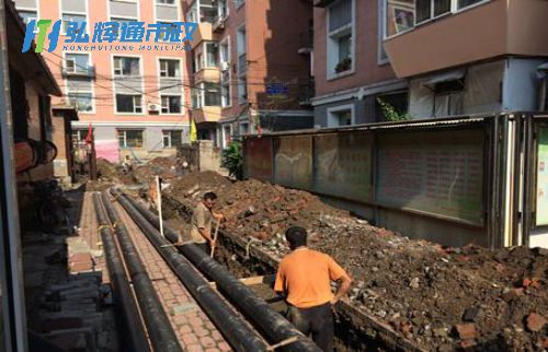 南京秦淮区大光路管道改造